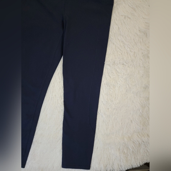 Skechers Go Walk 7/8 Deep Blue Active Leggings Large - Picture 8 of 16